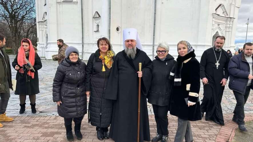 Спілка жінок України та Чернігівщини подарували ікону святого Феодосія Чернігівського Катерининському кафедральному собору
