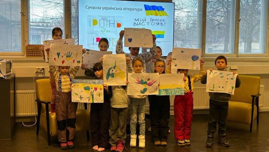Міст дружби: презентація книги “Ірпінь – мій дім” об’єднала українських та фінських дітей
